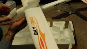 WLtoys F959 Sky King Unpack/Распаковка скайкинг
