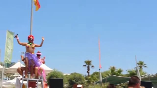 Шоу на пляже в отеле Лимак Атлантис Турция Белек смешно смотреть онлайн