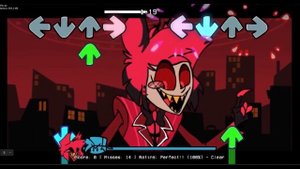 Fnf vs alastor Gimplay «отель хазбин» песня