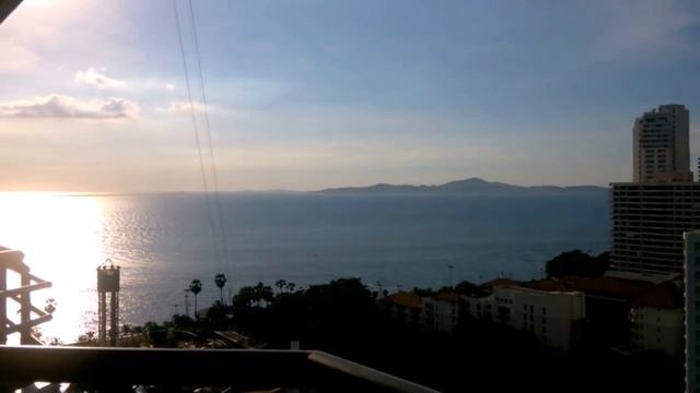 Отель Паттайя Парк. Вид с 20 этажа. Декабрь 2016. смотреть онлайн