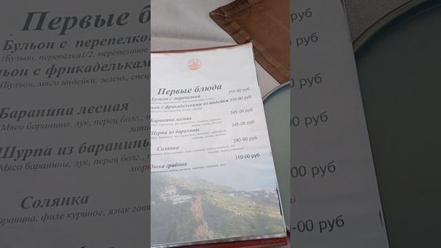 Листая меню в ресторане Шалаш смотреть онлайн