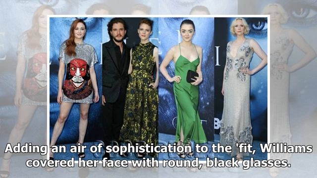 Maisie Williams' Outfit At Kit Harington & Rose Leslie's Wedding Broke SO Many Fashion Rules смотреть онлайн