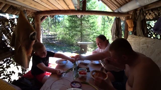 ЭТО ли НЕ СЧАСТЬЕ!!! УЕХАЛИ в ЛЕС НА НЕДЕЛЮ. НА КОРДОН с СЕМЬЁЙ. Часть вторая. смотреть онлайн