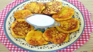 Драники с картофелем и тыквой