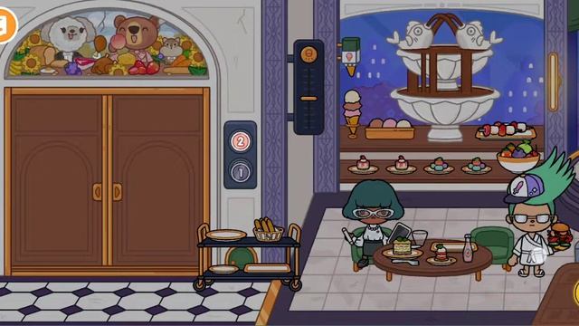 Обзор на новый дорогой ресторан в Toca Boca.Toca Life World. смотреть онлайн