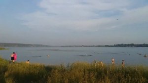 Беловское море. Отдых в палатке. Camping with a tent.