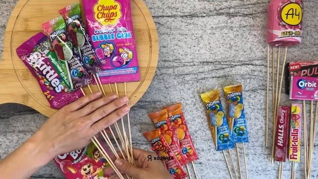 Накупила СЛАДОСТИ, покажу в какую КРАСОТУ их превратила! DIY. Подарок девочке за 15 минут!