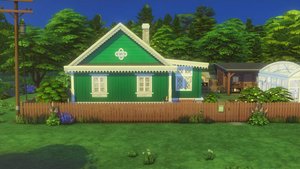 Домик в деревне. Строительство в Sins4.