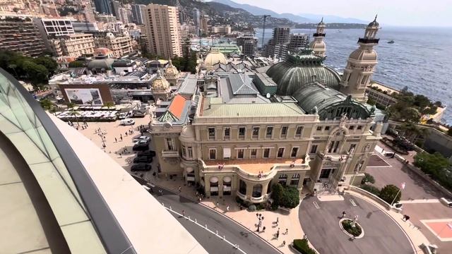 #Монако 🇲🇨 #МонтеКарло Отель де Пари Монте-Карло | панорамная терраса ресторана Le Grill*. смотреть онлайн