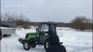 Экстремальная отгрузка минитрактора Xingtai (Синтай) XT-504С