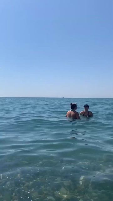 Прозрачное Чёрное Море, Адлер, 31.08.2022