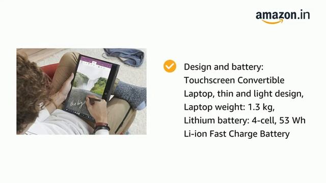 HP Envy x360 Ryzen 5 13.3-Inch 2-in-1 FHD Touchscreen Laptop | ON #AMAZON | LINK IN DESCRIPTION | смотреть онлайн