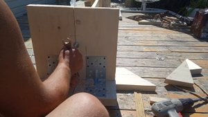 лавка для беседки своими руками