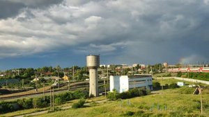 #Поезд 357 Уфа/Самара - Имеретинский Курорт. Вместе с радугой. Шум поезда.
