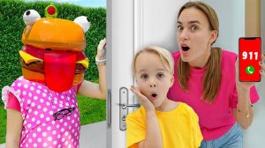 Кто за дверью - история для детей | Не открывайте дверь незнакомцам! Поучительное видео для детей.