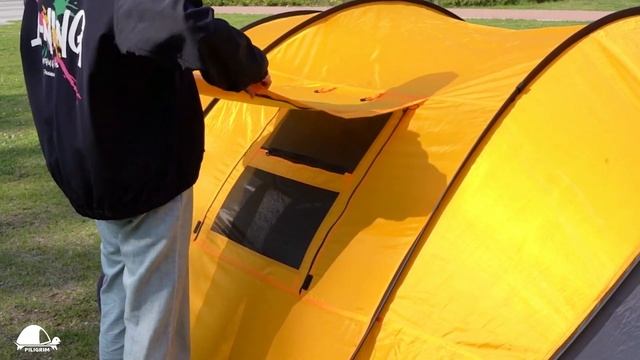 4-местная двухслойная палатка PIligrim с тамбуром смотреть онлайн