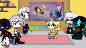 ♪[•Реакция сансов на меме•]♪