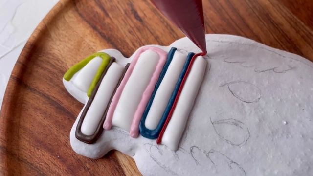 Нанесение глазури на пряник совушка из пряничного набора "УМНАЯ СОВУШКА" смотреть онлайн