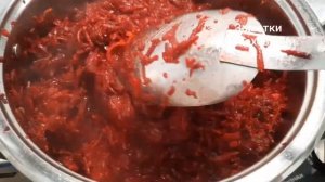 Такая СВЕКОЛЬНАЯ ЗАПРАВКА выручает меня всю зиму! Хочешь в борщ, а хочешь на хлеб!Вкуснотища!