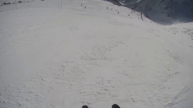 Эльбрус. 2-й заезд с Мира до Кругозора по левой трассе. Часть 2 смотреть онлайн