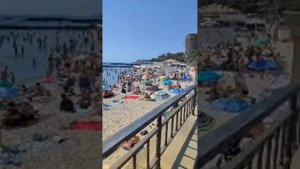 ОДЕССА ПЛЯЖ ЗОЛОТОЙ БЕРЕГ, ПРОГУЛКА У МОРЯ 🥰 18/08/2024