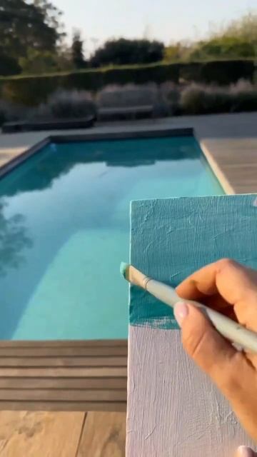 Как смешать цвет морской волны? 😍🌊#художник #ольгабазанова #живопись #живописьмаслом #painter смотреть онлайн