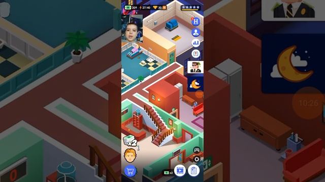 обзор на игру HOTEL Tycoon смотреть онлайн