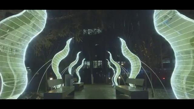 Уходящий 2020г. Новогодний Альметьевск. смотреть онлайн