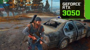 RTX 3050 8gb  - i5 11400f - Days Gone - Ultra Settings