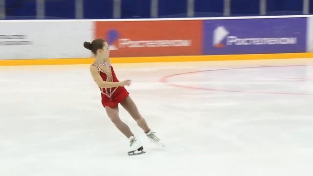 Первенство России младшего возраста 2019 Дeвушки, млaдшая группa Короткая программа 4# Милана СИНЬД