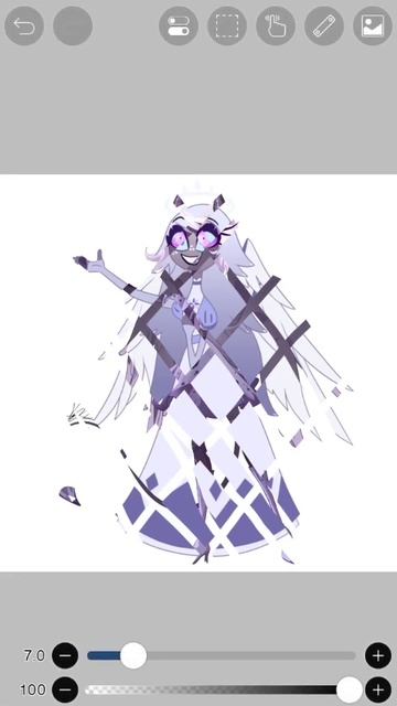 Как вам Эмили в виде демона? #hazbinhotel #монтаж #speedpaint смотреть онлайн