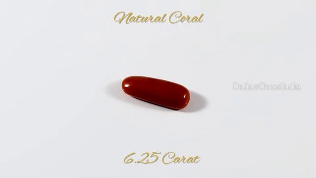 NATURAL RED CORAL (ITALIAN ) 6.25 CARAT смотреть онлайн