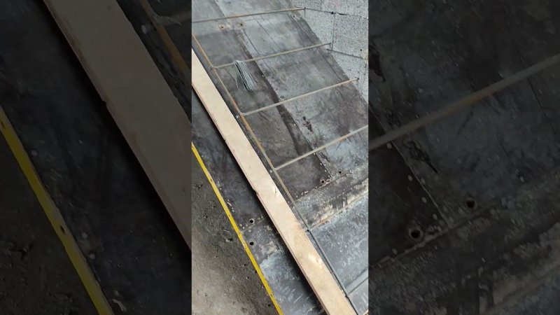 Монолитная лесница/ Строительство #construction #строительство #diy