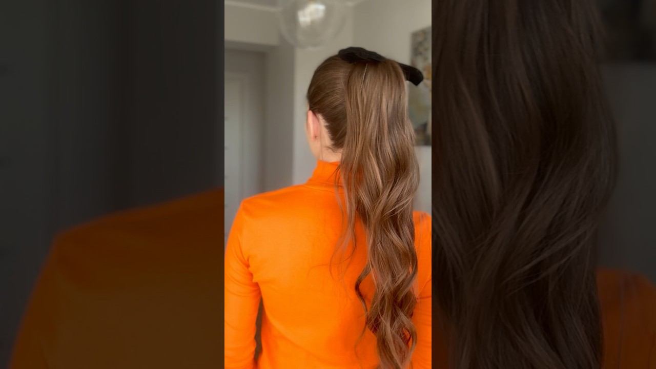 Высокий хвост не должен быть скучным #hairstyle