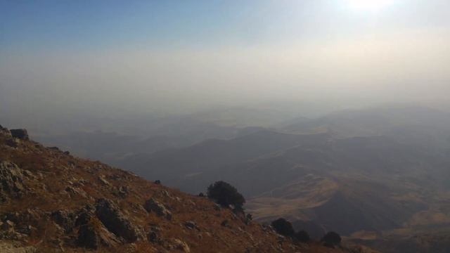Панорама в горах Таджикистана