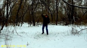 Фланкировка  палкой.