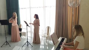 "O sole mio", исполняет Трио Nuvo, Ульяна Стоянкова (вокал, сопрано)