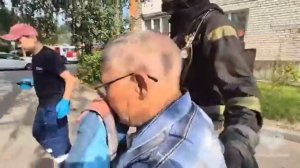 Пожар в доме на улице Подполковника Емельянова в Калининграде
