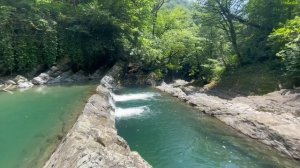 Дагомысские корыта. Лазаревский район, Сочи.