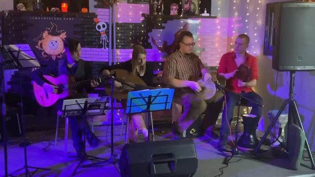 Radio Damask - концерт в кафе Время чудес. Offering (Ara Dinkjian). смотреть онлайн