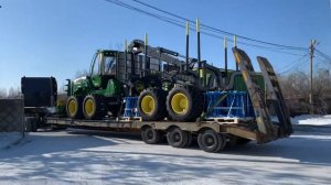 Форвардер John Deere (Джон Дир)1510G RLC отправляется на работу в Хабаровский край.