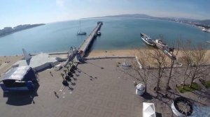 полёт над набережной в геленджике
