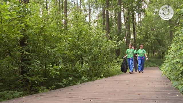 Открытие летней смены экологического лагеря для подростков