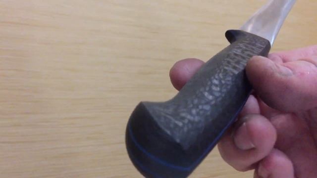 Филейник из Elmax и карбона. Клинок 205мм. смотреть онлайн