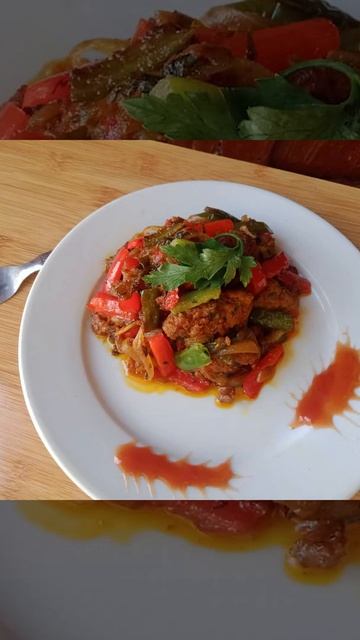 Хот-дог + нагетсы + картошка фри VS Фарш с перцем VS Чизкейк с черникой #shorts смотреть онлайн