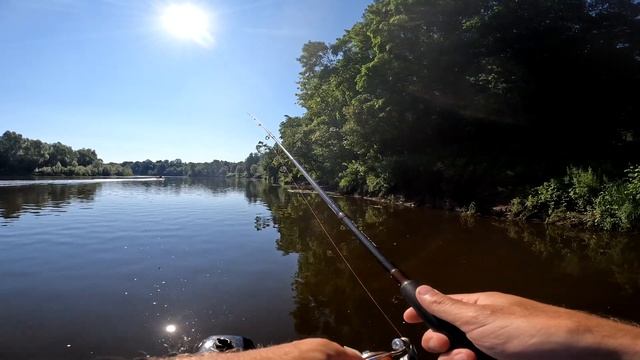 От Оргтруда до Лопаты по реке Клязьма. Рыбалка во Владимире. смотреть онлайн