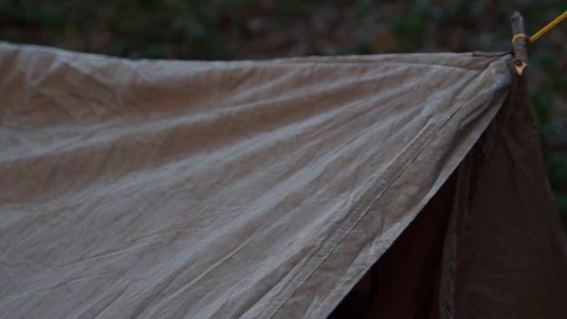 Cold Woodland Wild Camp using the Onetigris Bungalow 2 смотреть онлайн