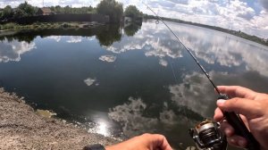 Мормышинг с CF SUB ZERO на пруду СНТ Металлург