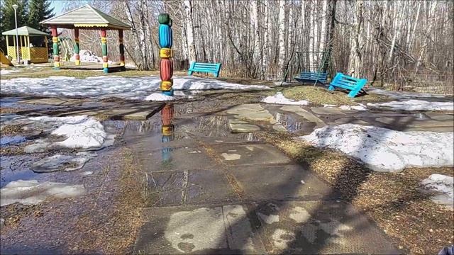 Прогулка у санатория " Красноярское загорье " .  Часть 3