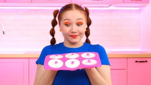 Мармеладный пончик vs Шоколадный пончик vs Настоящий пончик Челлендж от Fun Tun